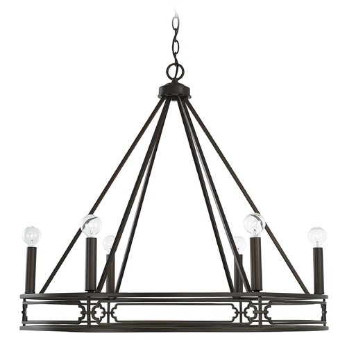 HomePlace by Capital Lighting Merrick 31-Inch Chandelier in Old Bronze by HomePlace by Capital Lighting 443461OB