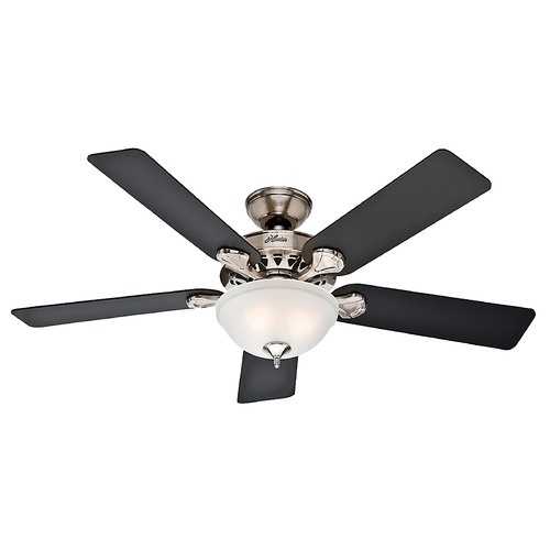 Hunter Fan Company Waldon Brushed Nickel LED Ceiling Fan by Hunter Fan Company 53160