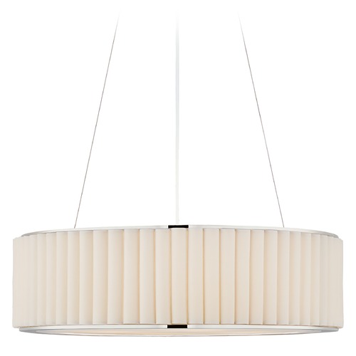 Ian K. Fowler Palati Large Hanging Shade in Nickel by Visual Comfort Signature