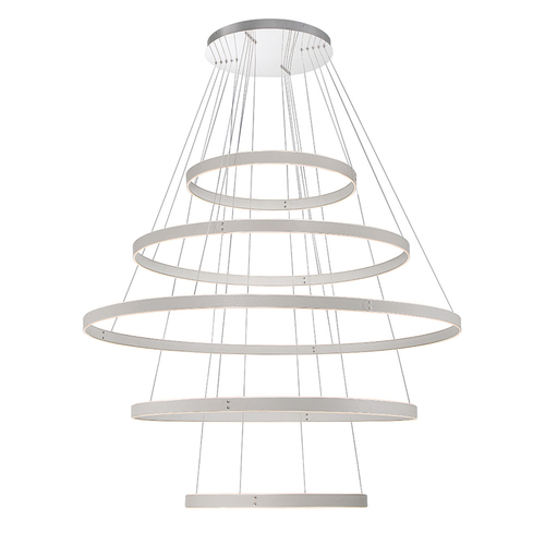 Verdura 5-Tier LED Grand Chandelier in Grey by Eurofase Lighting