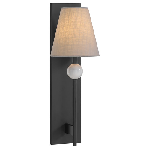 Savoy House Lighting Travis Matte Black Sconce