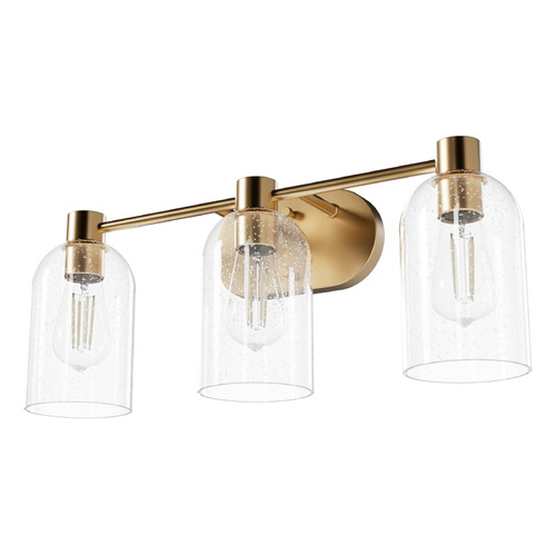 Hunter Fan Company Hunter Fan Company Lochemeade Alturas Gold Bathroom Light 45229