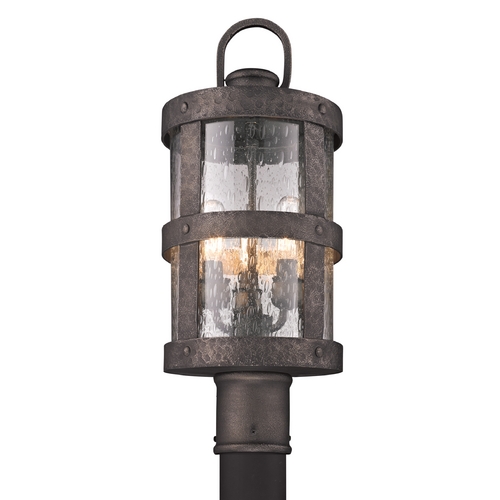 Troy Lighting Barbosa 19.25-Inch Outdoor Post Light in Barbosa Bronze by Troy Lighting P3316