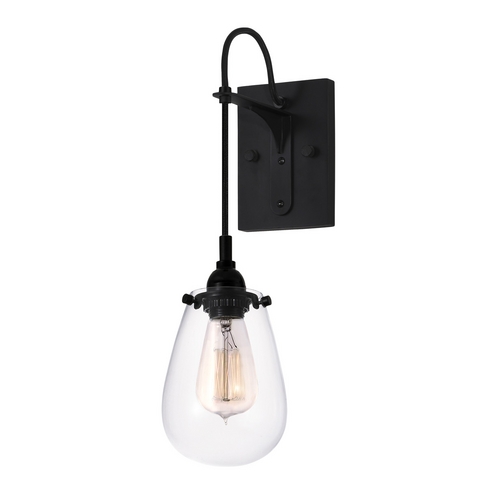 Chelsea Sconce Black by Sonneman Lighting