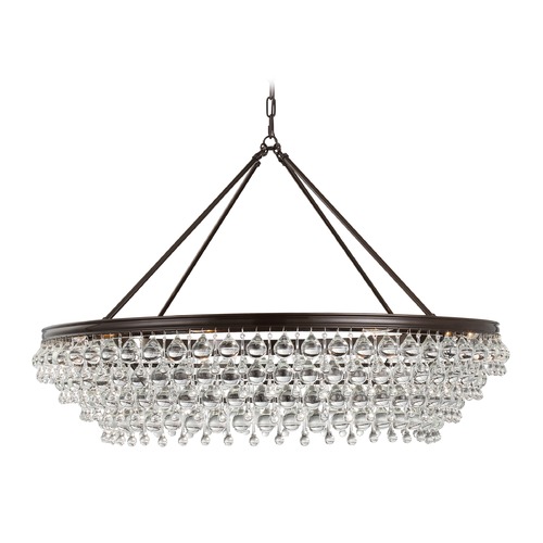 Crystorama Lighting Calypso Vibrant Bronze Pendant Light