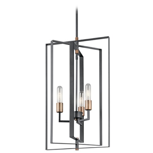 Kichler Lighting Taubert 26.25-Inch High Black Pendant by Kichler Lighting 43983BK