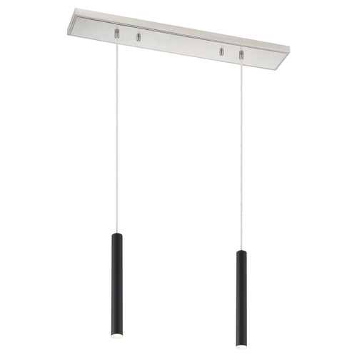 Forest Brushed Nickel LED Multi-Light Pendant by Z-Lite
