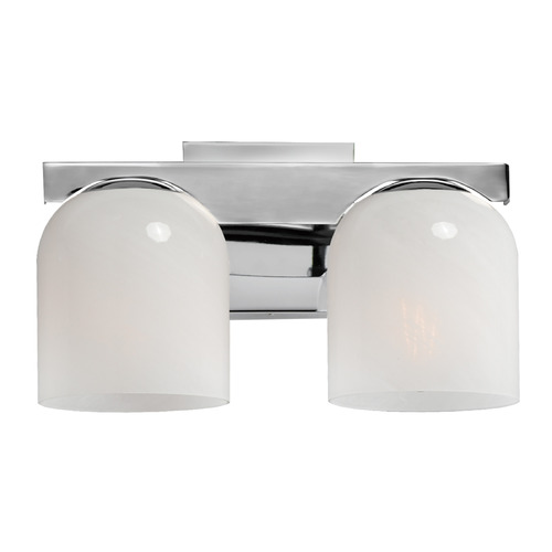 Scoop Polished Chrome Bathroom Light by Maxim Lighting