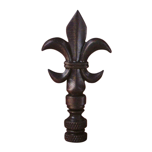 Finial Showcase Fleur De Lis Finial B78B