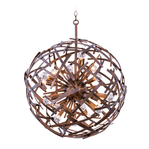Ambassador Copper Patina Pendant by Kalco Lighting