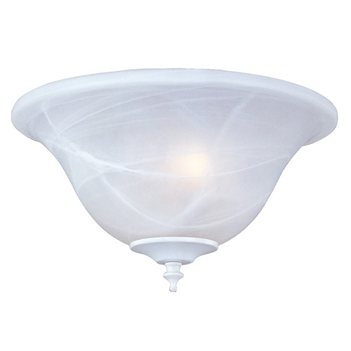 Basic-Max Matte White Fan Light Kit by Maxim Lighting