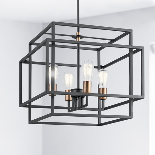 Taubert 18-Inch Black Pendant by Kichler Lighting