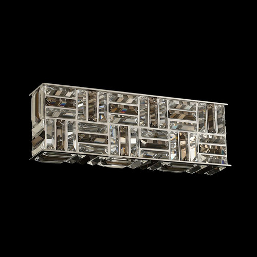 Allegri Crystal Modello Polished Chrome Bathroom Light
