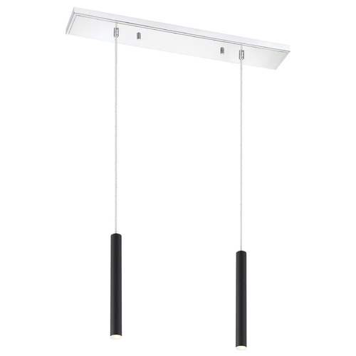 Z-Lite Forest Chrome LED Multi-Light Pendant by Z-Lite 917MP12-MB-LED-2LCH