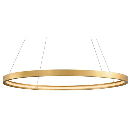 Corbett Lighting Jasmine Gold Leaf LED Pendant by Corbett Lighting 284-44