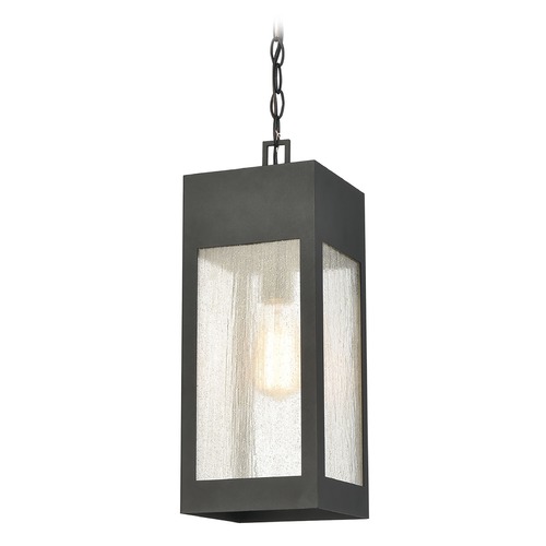 Elk Lighting Elk Lighting Angus Charcoal Outdoor Hanging Light 57303/1