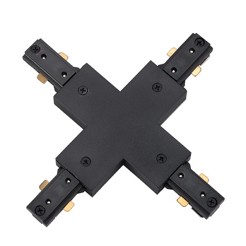X Connector for Track in Black by Eurofase Lighting