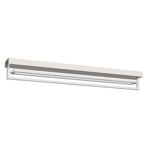 Mondrian 39.375-Inch Adjustable LED Flush Mount in Brushed Nickel by Kuzco Lighting