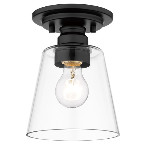Annora Matte Black Flush Mount by Z-Lite