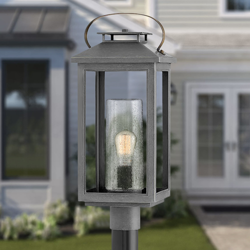 Atwater 23-Inch Ash Bronze LED Post Light by Hinkley Lighting