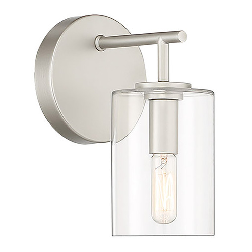 Craftmade Lighting Hailie Satin Nickel Sconce by Craftmade Lighting 55661-SN