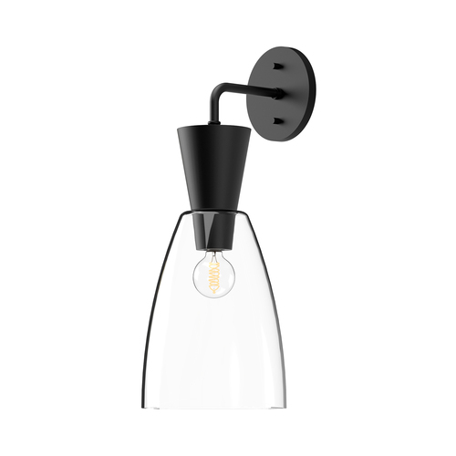 Alora Lighting Arlo Matte Black Sconce