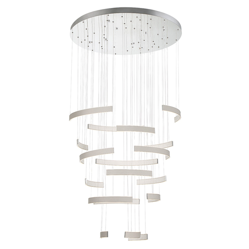 Verdura 6-Tier LED Grand Chandelier in Grey by Eurofase Lighting
