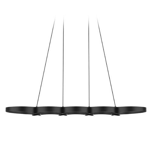 Kuzco Lighting Kuzco Lighting Maestro Black LED Pendant Light LP90838-BK-UNV