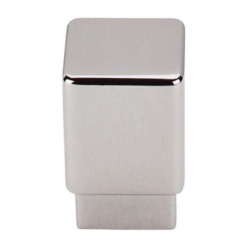 Modern Cabinet Knob in Polished Nickel Finish