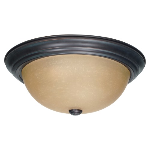 Nuvo Lighting 15-Inch Flush Mount Mahogany Bronze by Nuvo Lighting 60/1257