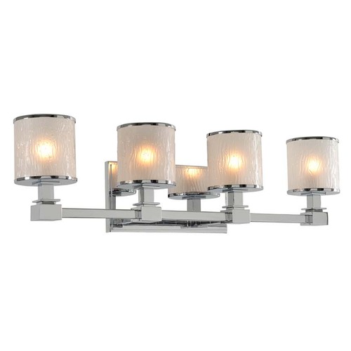 Destin Chrome Bathroom Light by Kalco Lighting