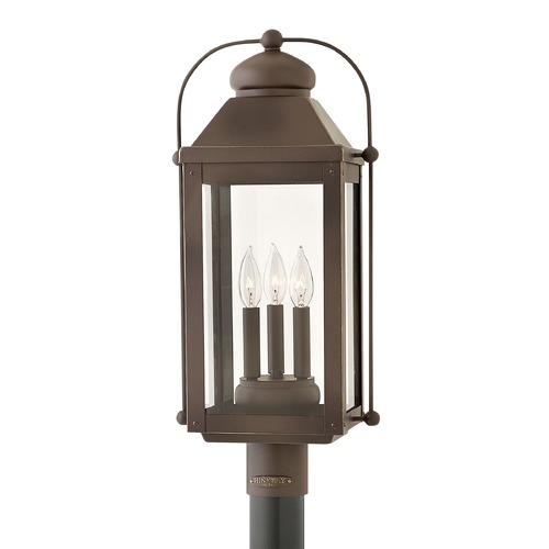 Hinkley Colonial LED Post Light Bronze by Hinkley 1851LZ-LL