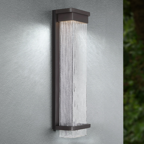 Vitrine 21-Inch LED Outdoor Wall Light in Bronze 3000K by Modern Forms