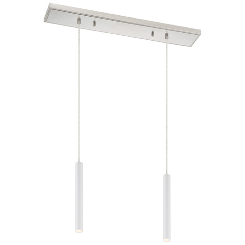 Forest Brushed Nickel LED Multi-Light Pendant by Z-Lite