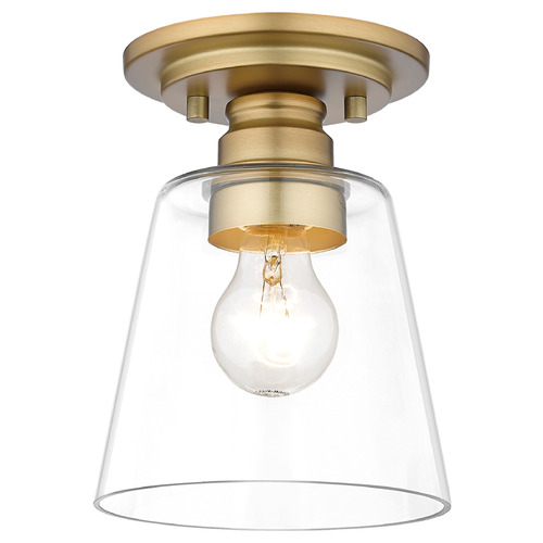 Z-Lite Annora Olde Brass Flush Mount by Z-Lite 428F1-OBR