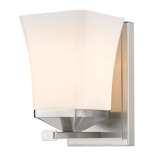 Z-Lite Darcy Brushed Nickel Sconce by Z-Lite 1939-1S-BN