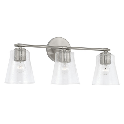 Baker 23-Inch Vanity Light in Brushed Nickel by HomePlace by Capital Lighting