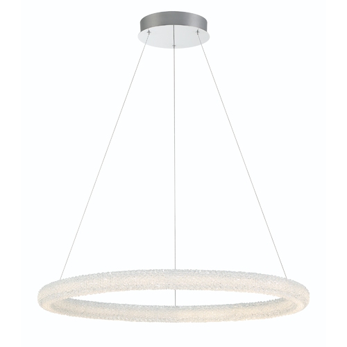 Sassi 36-Inch LED Chandelier in Chrome by Eurofase Lighting