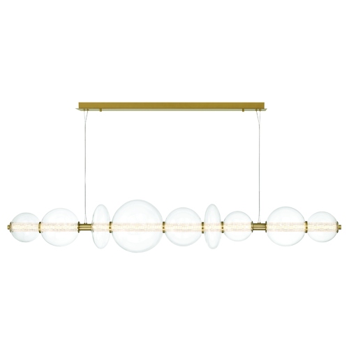 Eurofase Lighting Atomo 74-Inch LED Linear Chandelier in Gold by Eurofase Lighting 47257-016