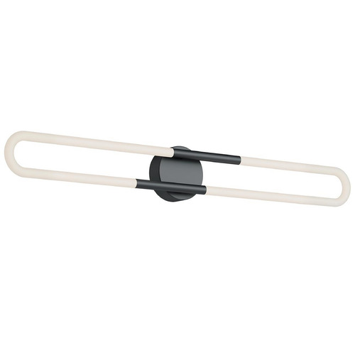 Afx Lighting Adel Black LED Vertical Bathroom Light