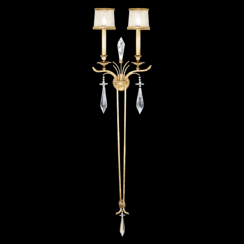 Fine Art Lamps Monte Carlo Gold Leaf Sconce