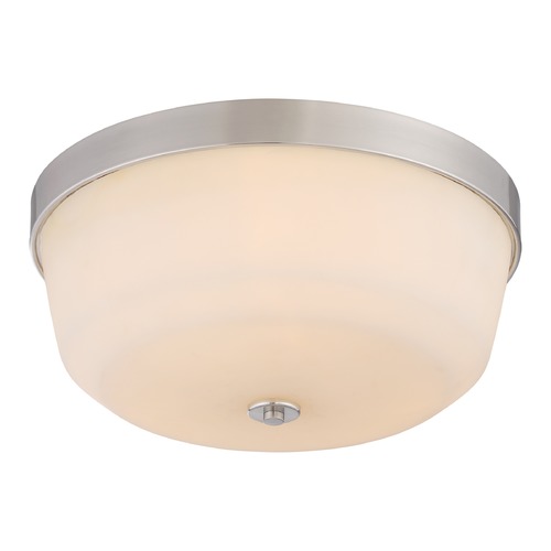 Laguna Brushed Nickel Flush Mount by Nuvo Lighting