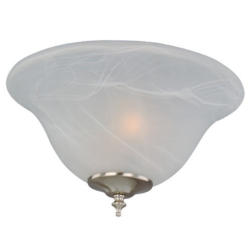 Basic-Max Satin Nickel Fan Light Kit by Maxim Lighting