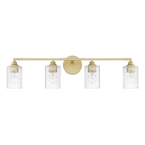 Milan 33-Inch Vanity Light in Capital Gold by Capital Lighting