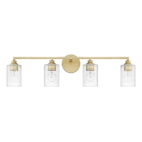 Capital Lighting Milan 33-Inch Vanity Light in Capital Gold by Capital Lighting 120541CG-422