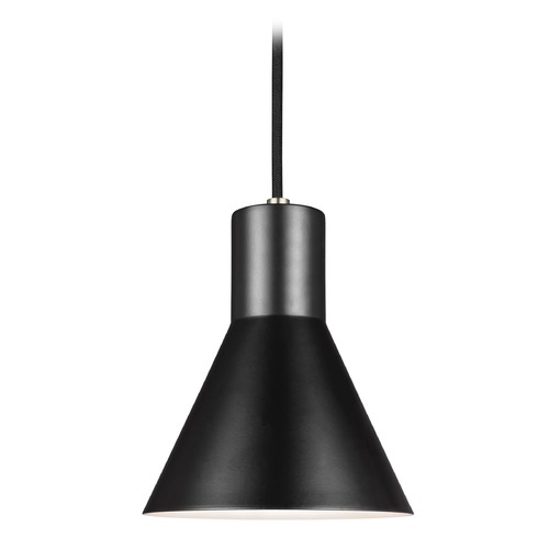 Generation Lighting Towner Mini Pendant in Brushed Nickel by Generation Lighting 6141301-962