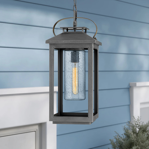 Hinkley Atwater 21.50-Inch Ash Bronze LED Outdoor Hanging Light by Hinkley Lighting 1162AH-LL