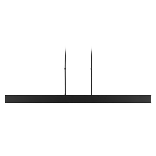 I-Beam 72-Inch LED Island Light in Black by Visual Comfort Modern