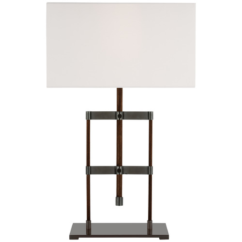 Alda Bronze Dark Walnut Table Lamp