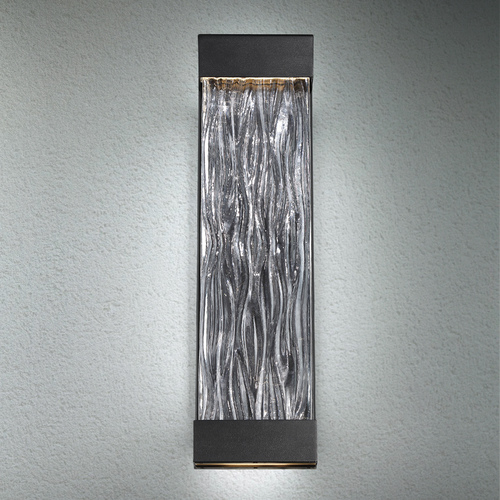 Fathom 16-Inch LED Outdoor Wall Light in Black by Modern Forms
